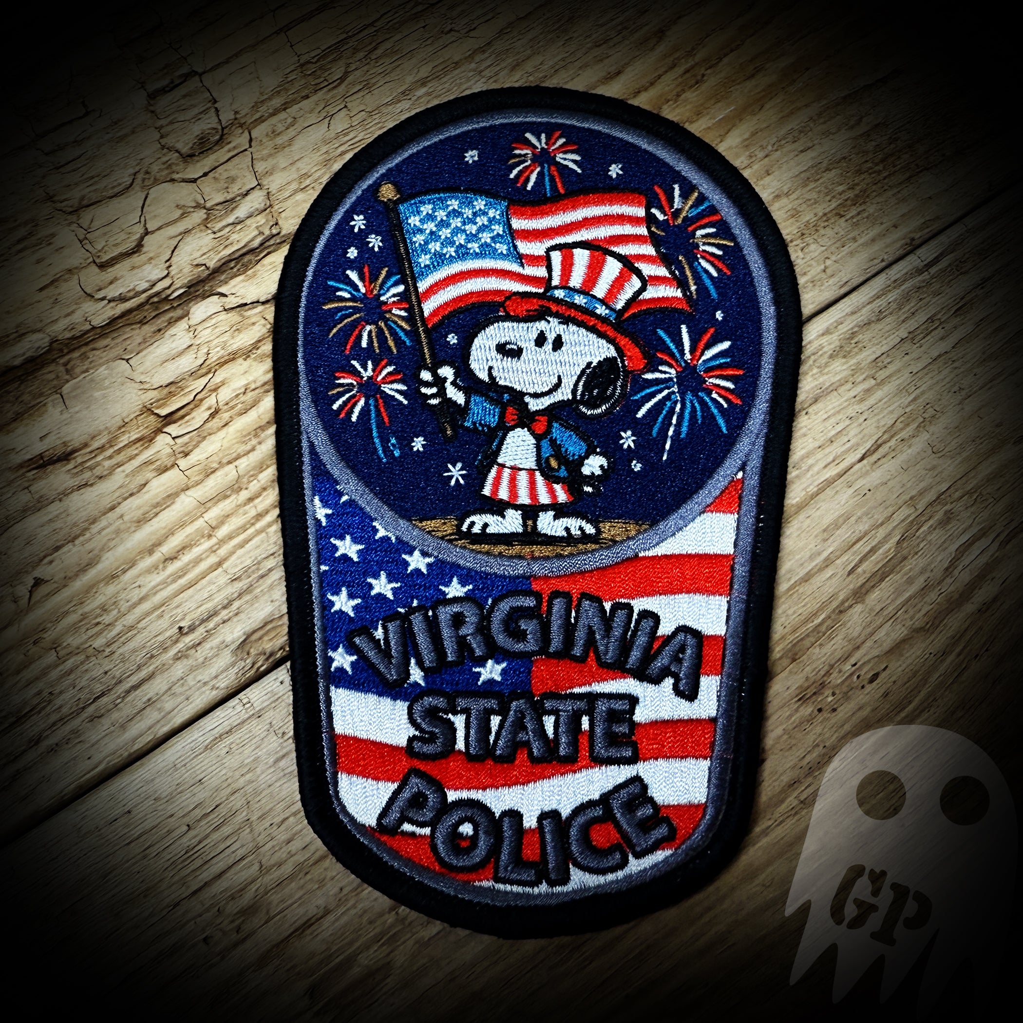 2025 4th of July - Virginia State Police 2025 4th of July Patch