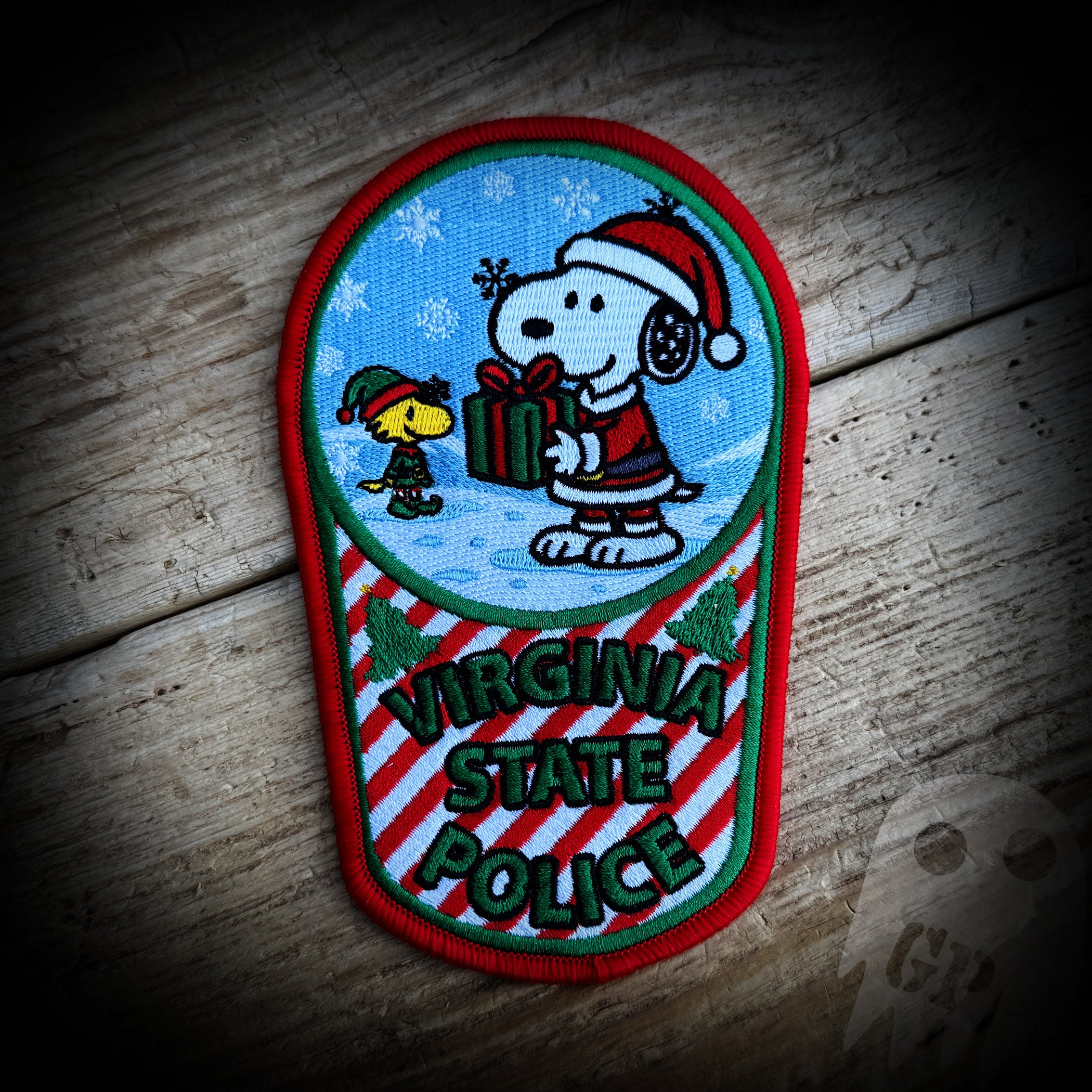 PATCH 2025 Christmas - Virginia State Police 2025 Christmas Patch