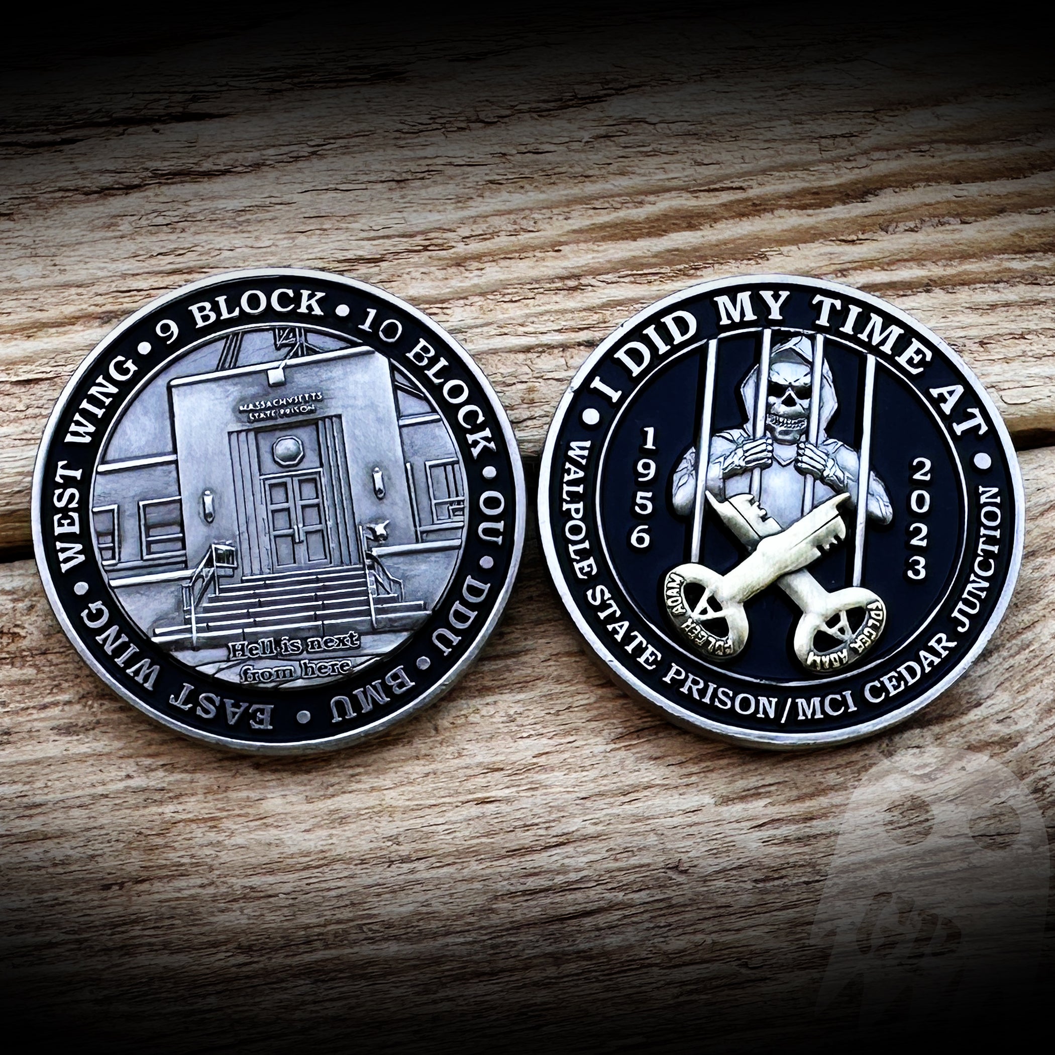 Walpole State Price / MCI Cedar Juncion Challenge Coin