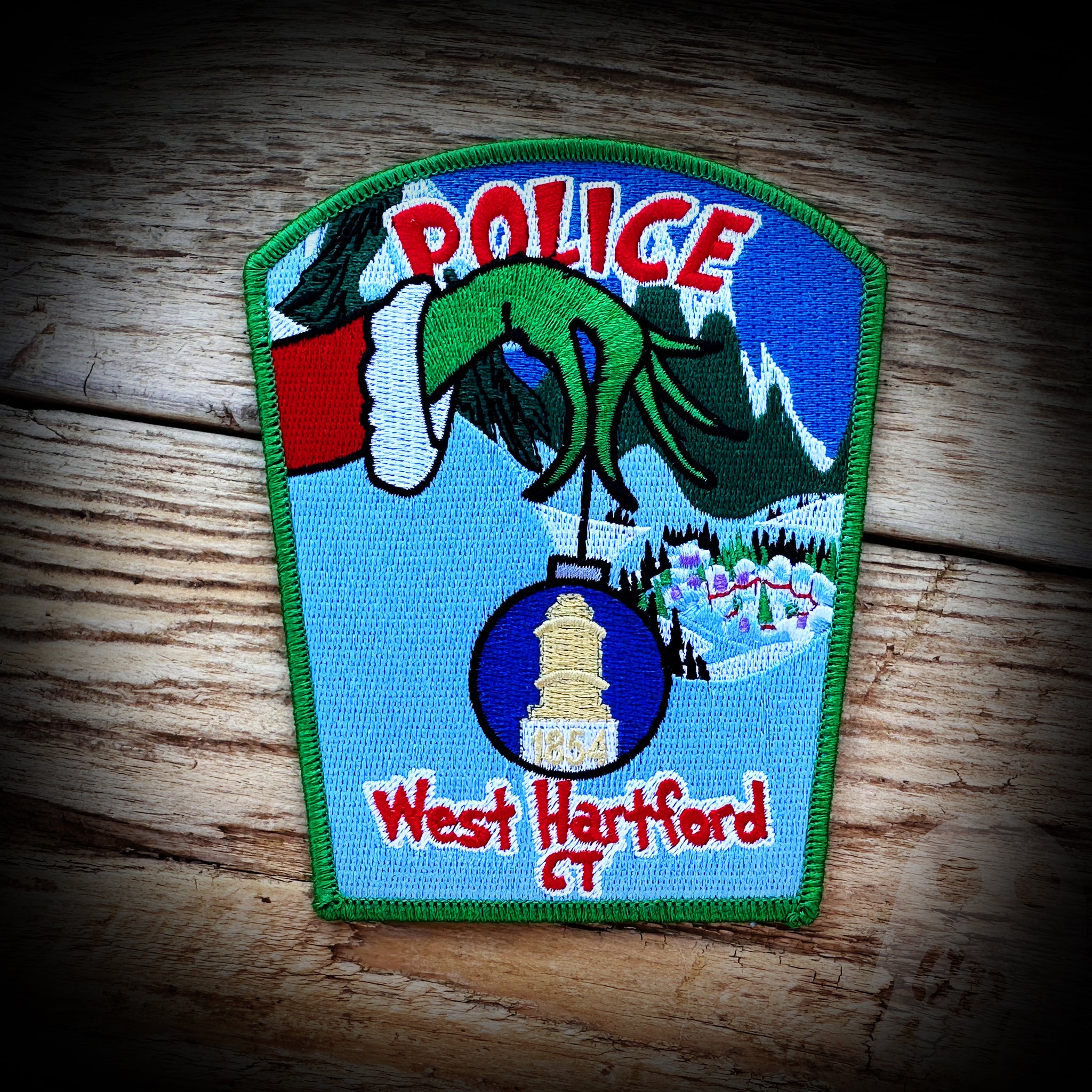 CHRISTMAS - West Hartford, CT PD 2023 Christmas Patch