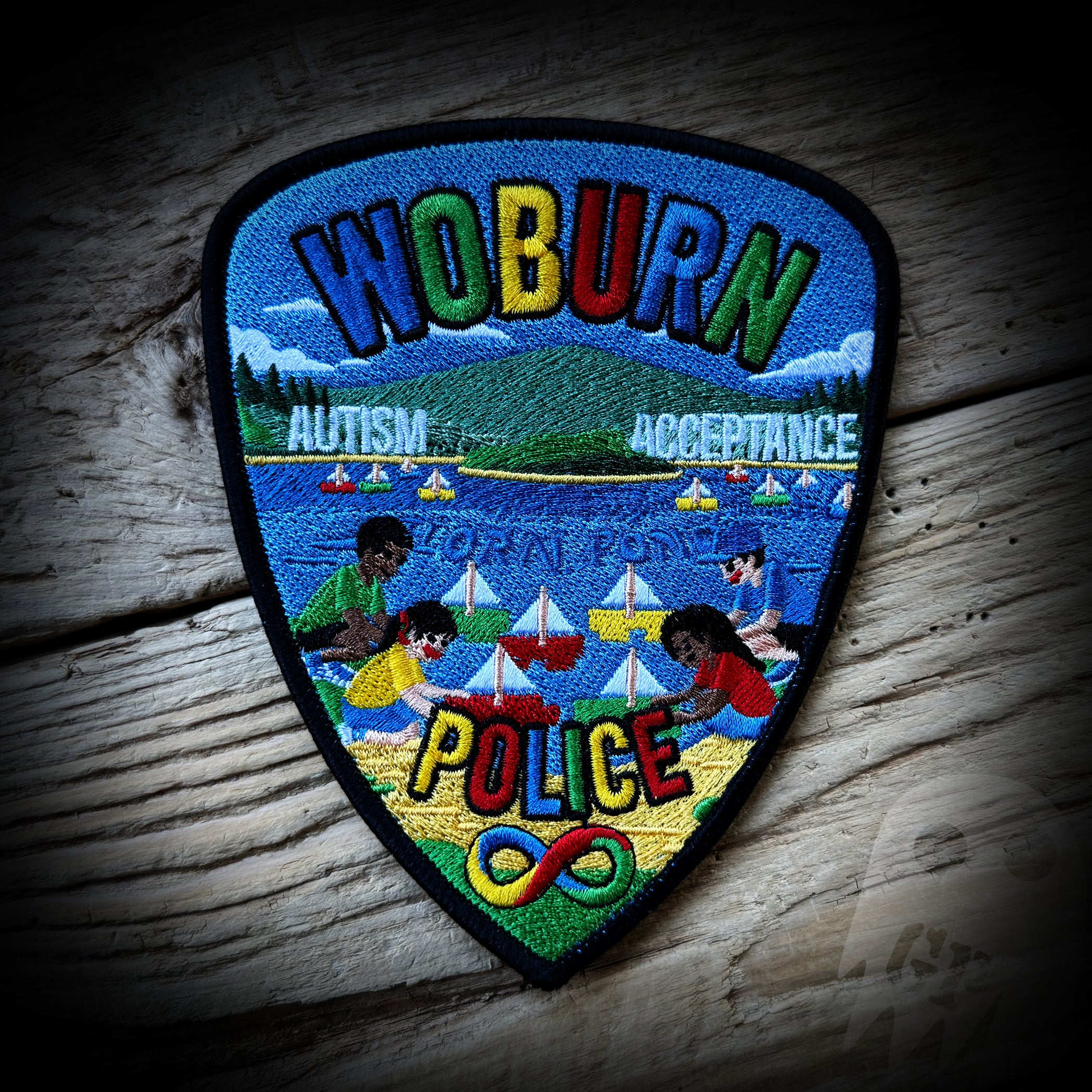 Autism 2026 - Woburn, MA PD 2026 Autism Fundraiser Patch