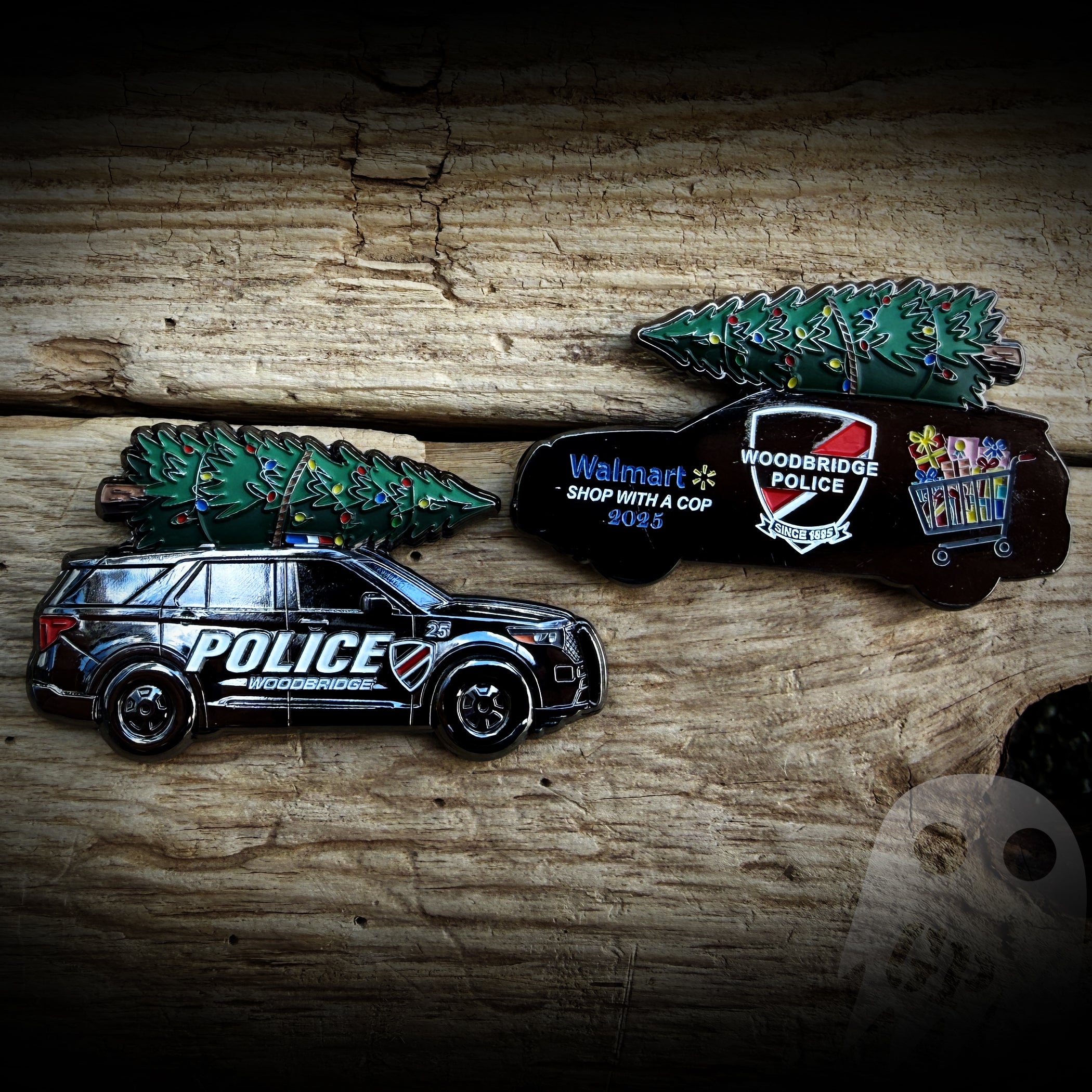 COIN 2025 Christmas - Woodbridge, NJ PD 2025 Christmas Shop With a Cop Coin