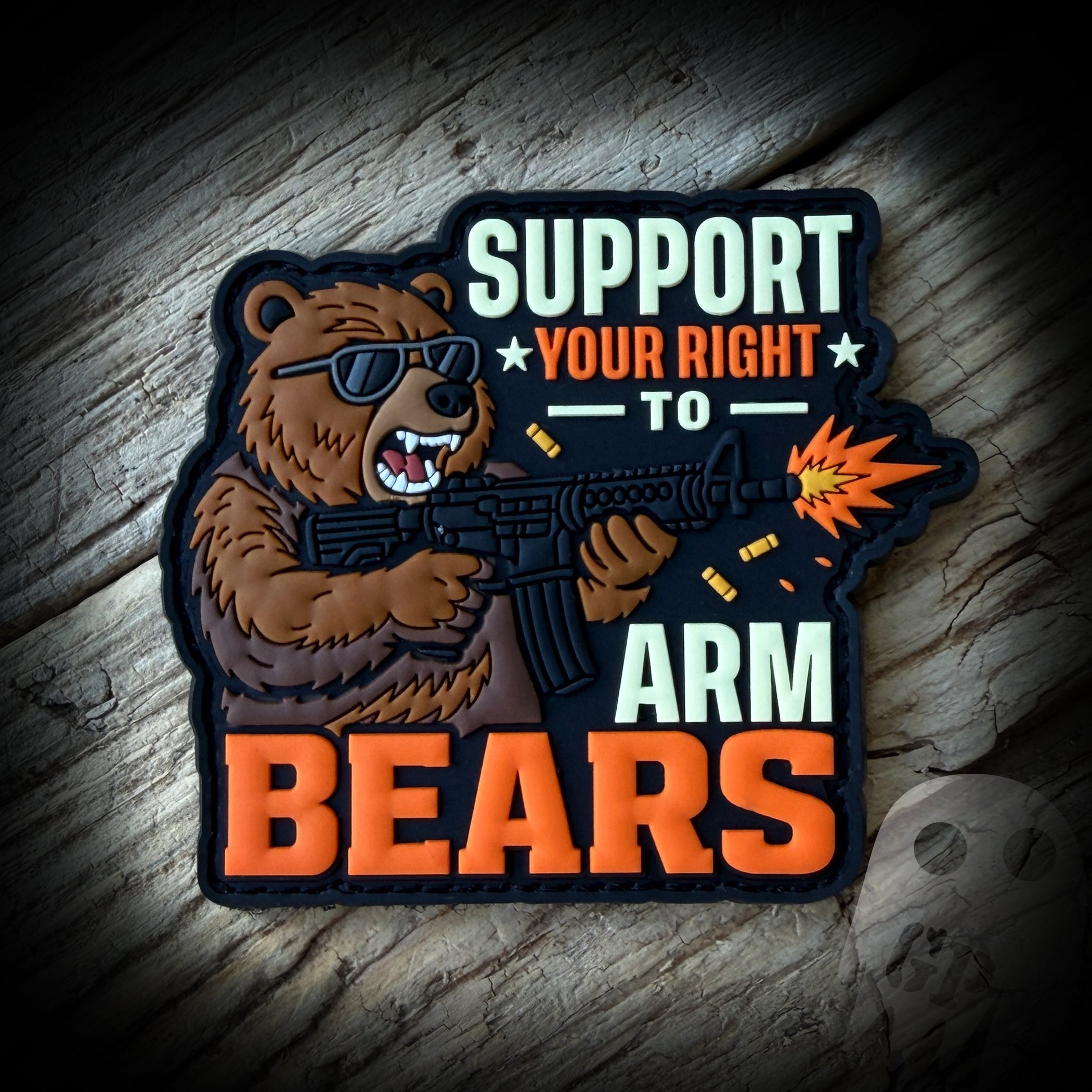Support Your Right To Arm Bears PVC
