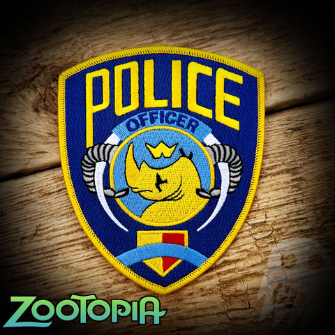 #99- Zootopia Police Department Patch - Zootopia