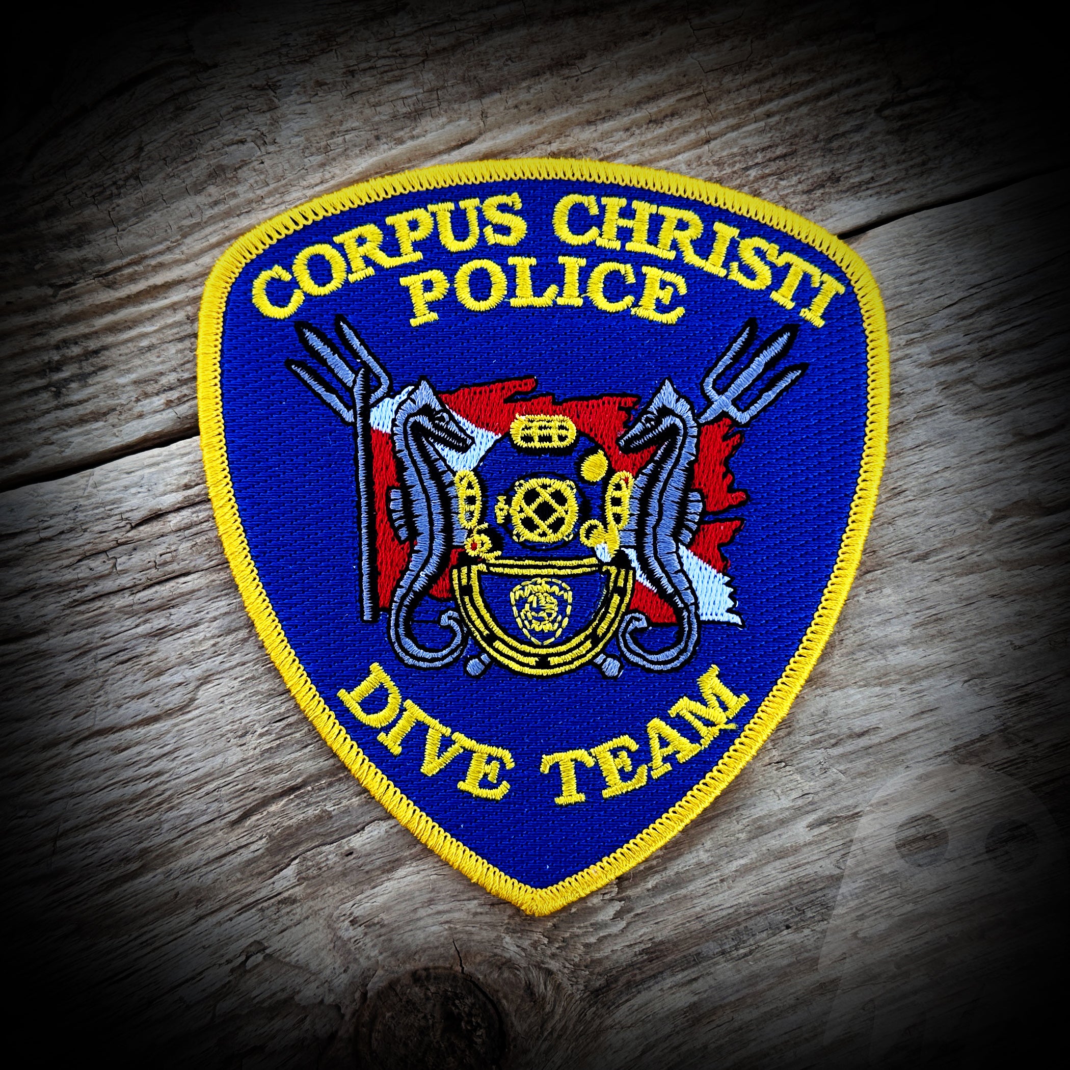 Corpus Christi, TX PD Dive Team Patch - Authentic