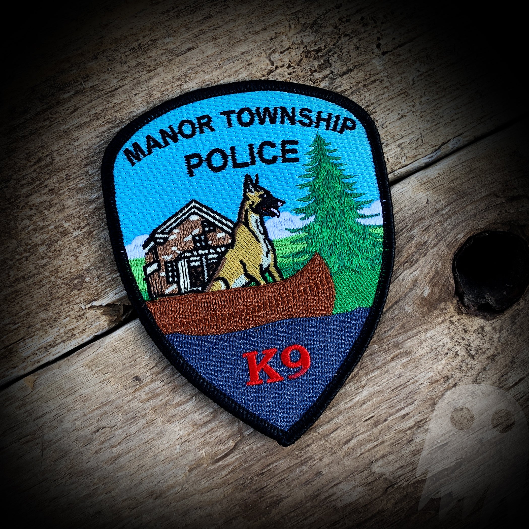 Authentic - Manor Township PA PD K9 Patch