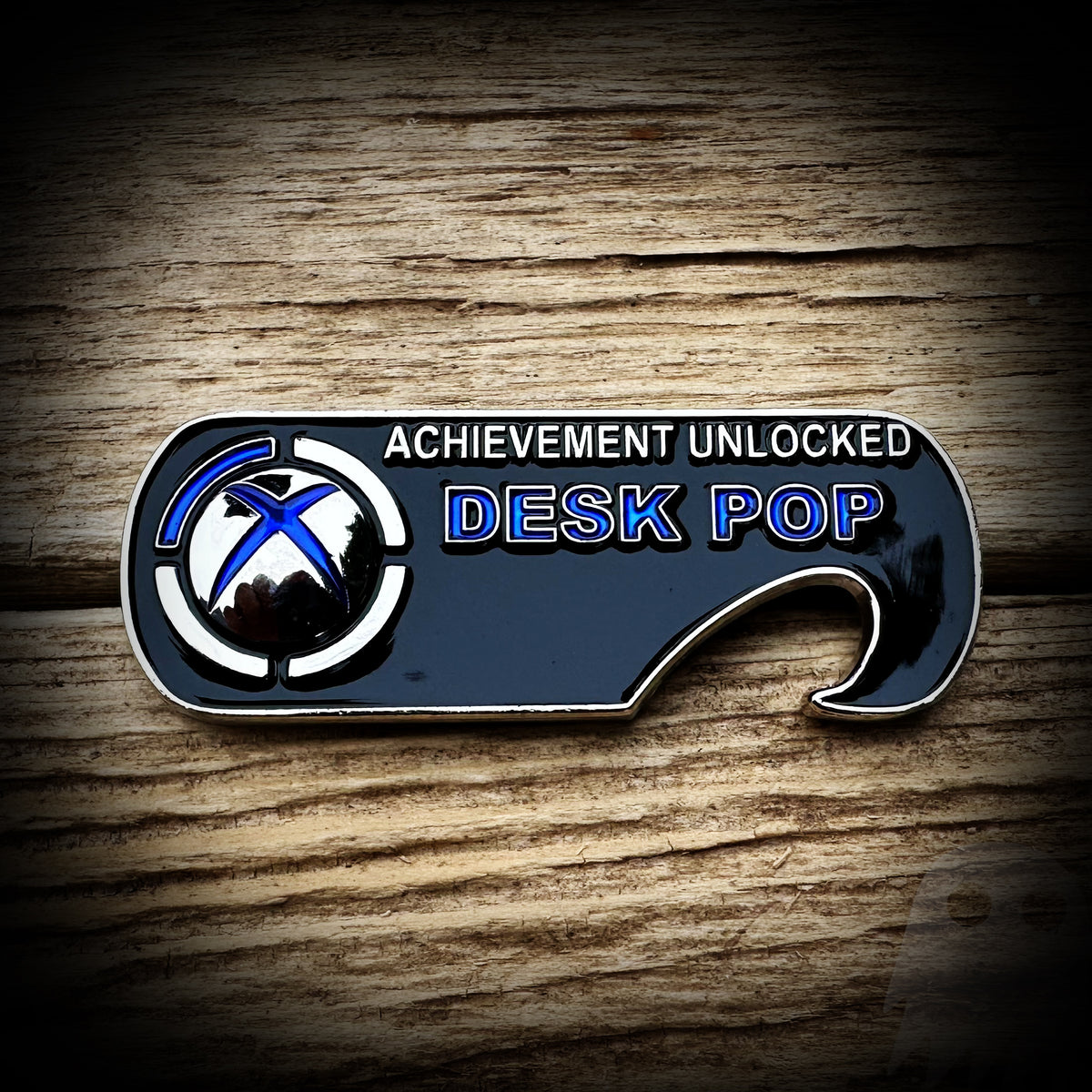 DESK POP PMPM Achievement Coin w/ BOTTLE OPENER GHOST PATCH