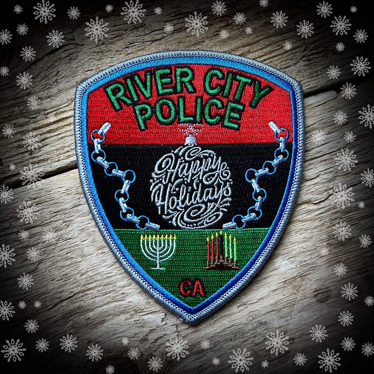River City, CA Police Patch – GHOST PATCH