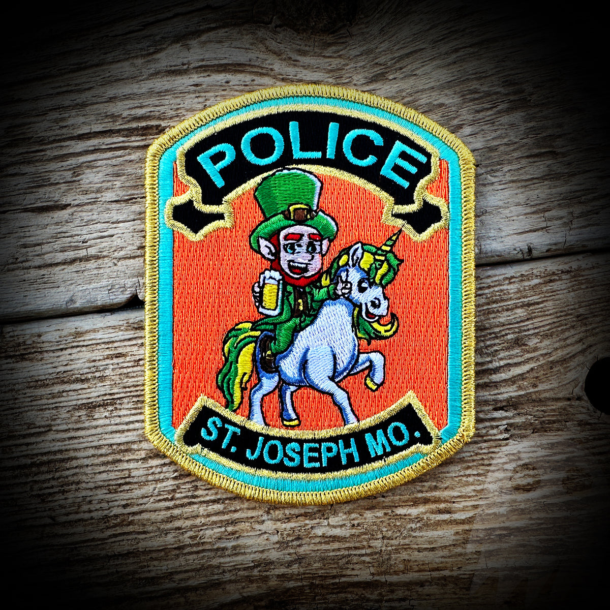 FUN VERSION St. Joseph, MO Police Department 2023 St. Patrick's Day