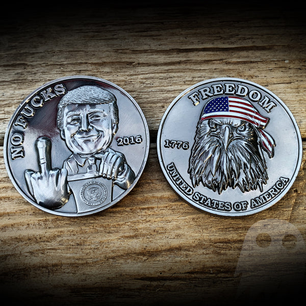 Trump Freedom Head or Tails Decision Coin