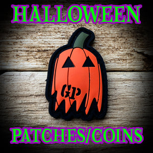 Halloween Patches and Coins