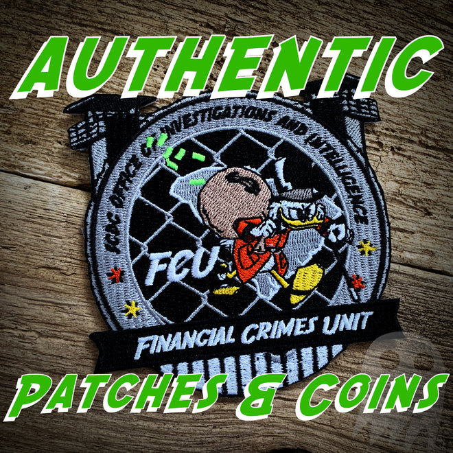Authentic Patches &amp; Coins