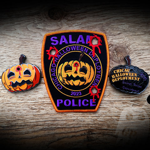 2023 Halloween Salami Mystery Patch & Coin Combo (You get both!) - LIMITED