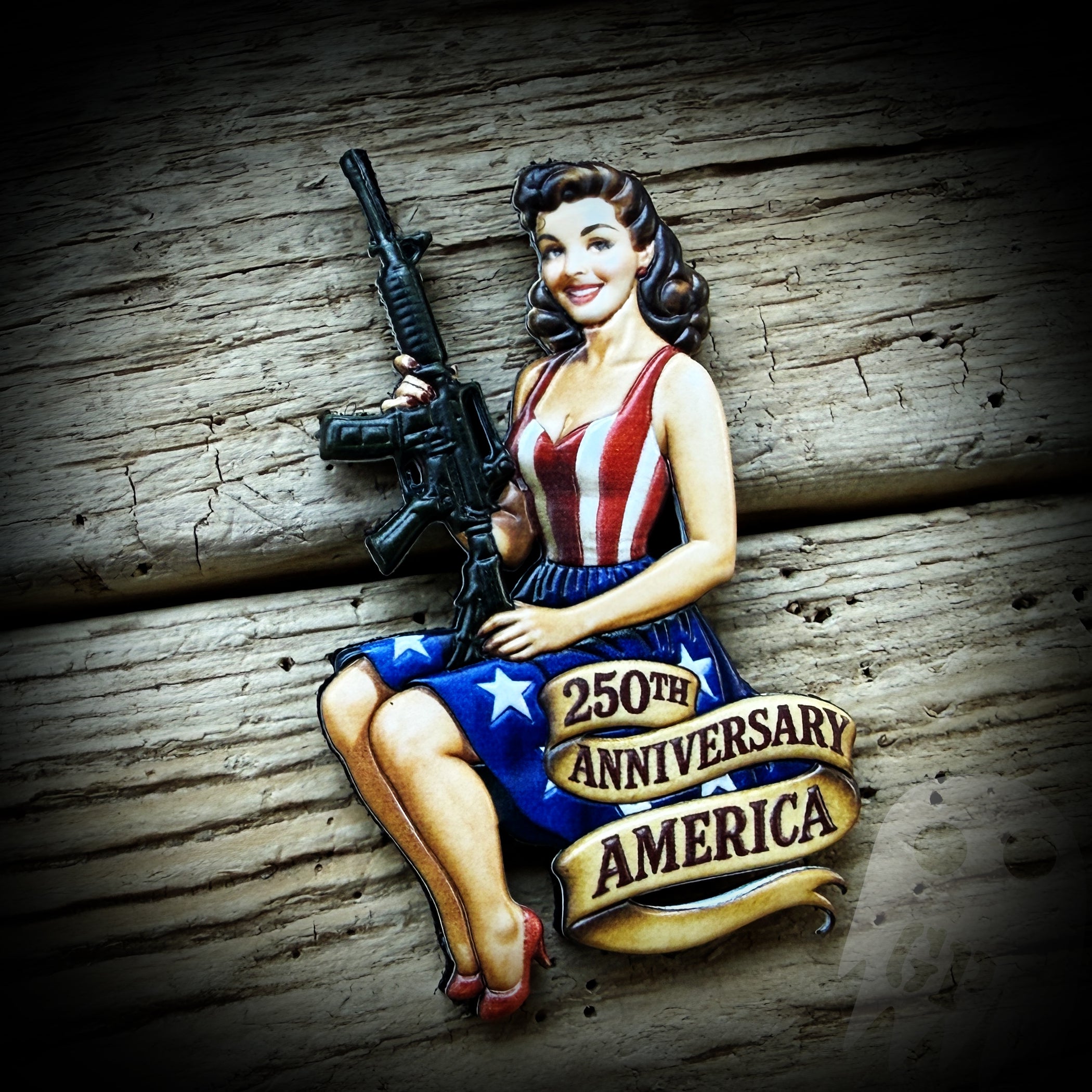 #22 Pin Up Girl XGP - America 250th Pin Up Girl