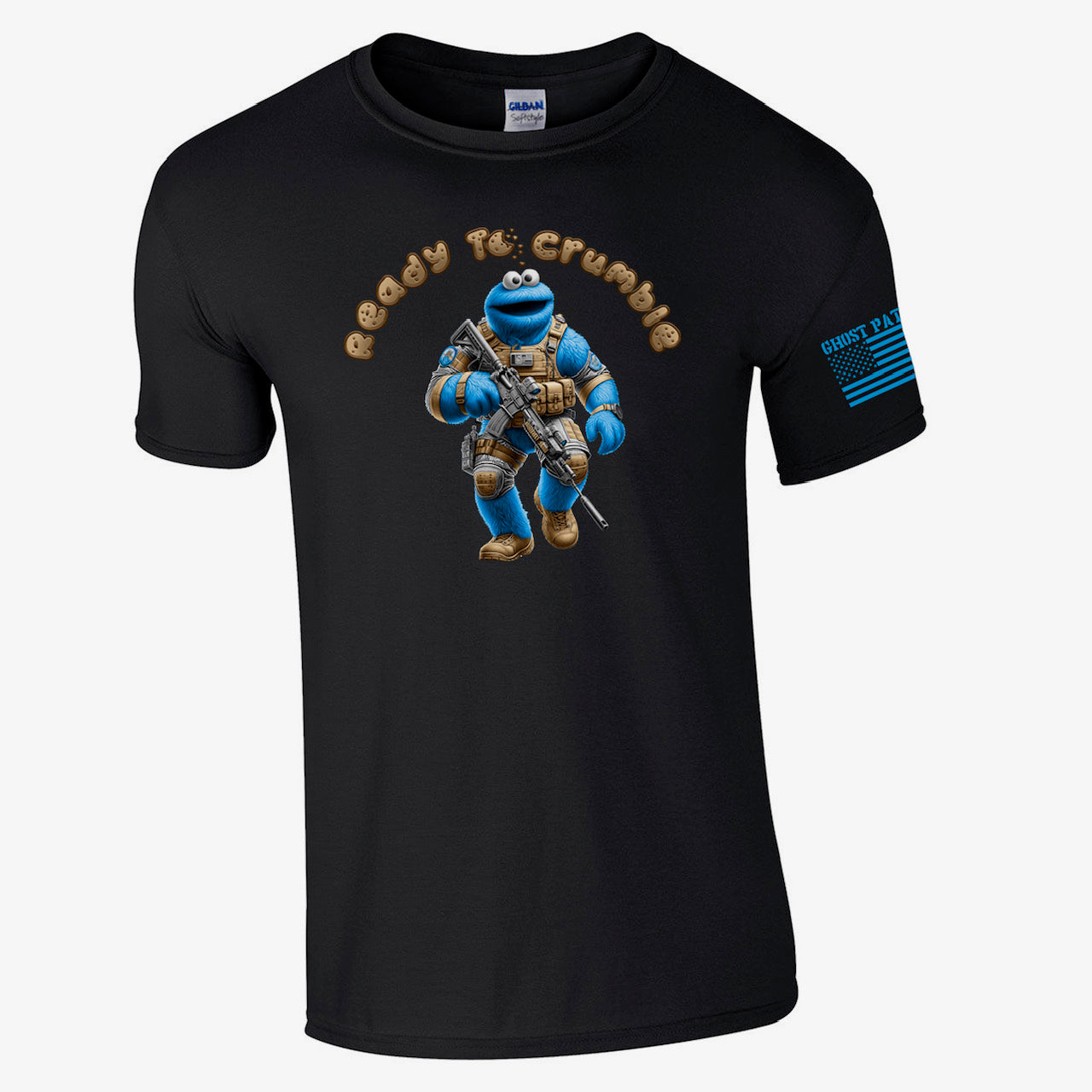 T-Shirt - Tactical Cookie Monster - Ready to Crumble