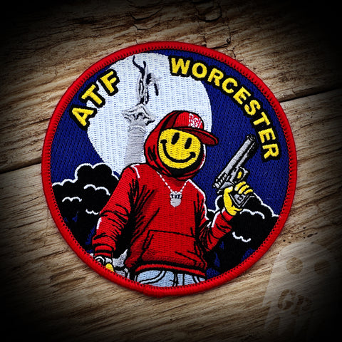 Embroidered - ATF Worcester, Mass Patch