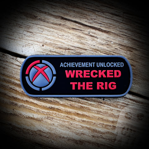 Wrecked the Rig - PMPM Achievement PVC PATCH