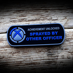 Sprayed by Officer - PMPM Achievement PVC PATCH