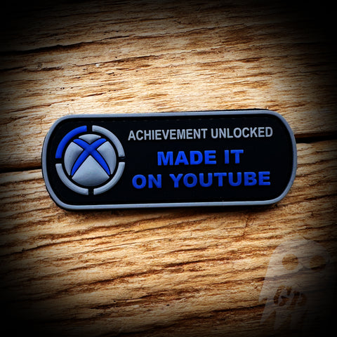 Made it on Youtube - PMPM Achievement PVC PATCH