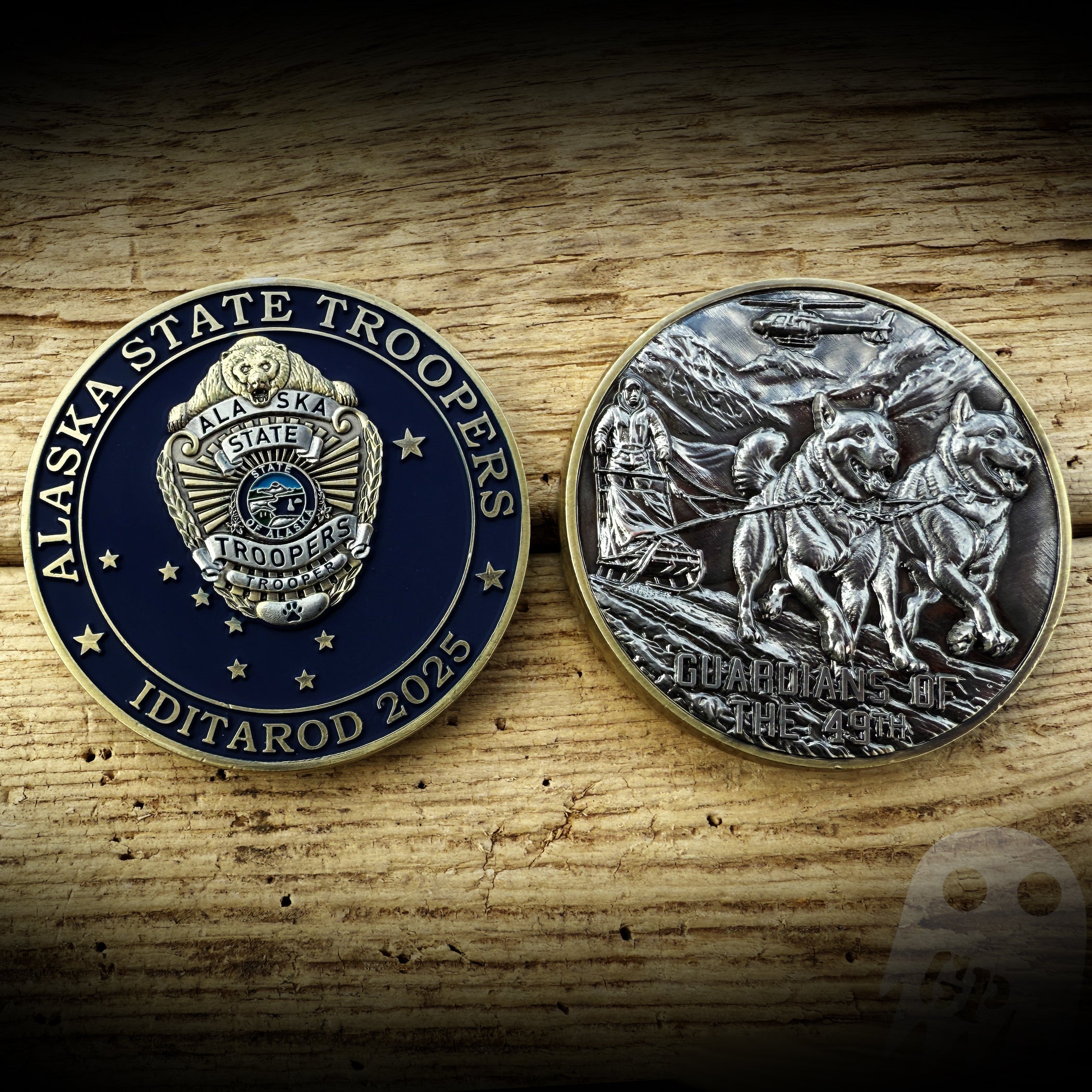 2025 COIN - Alaska State Troopers 2025 Iditarod Coin