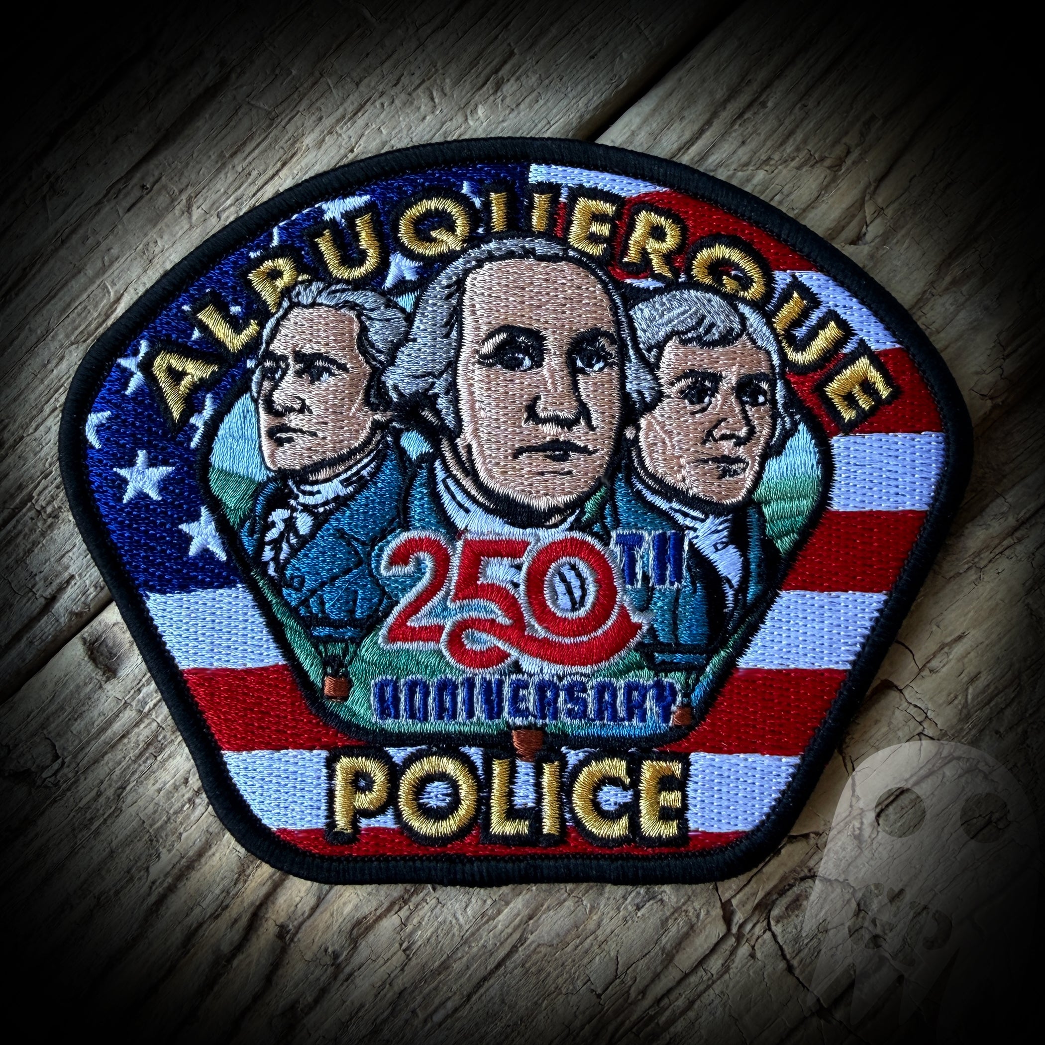 250th America - Albuquerque, NM PD 250th Anniversary of America Patch