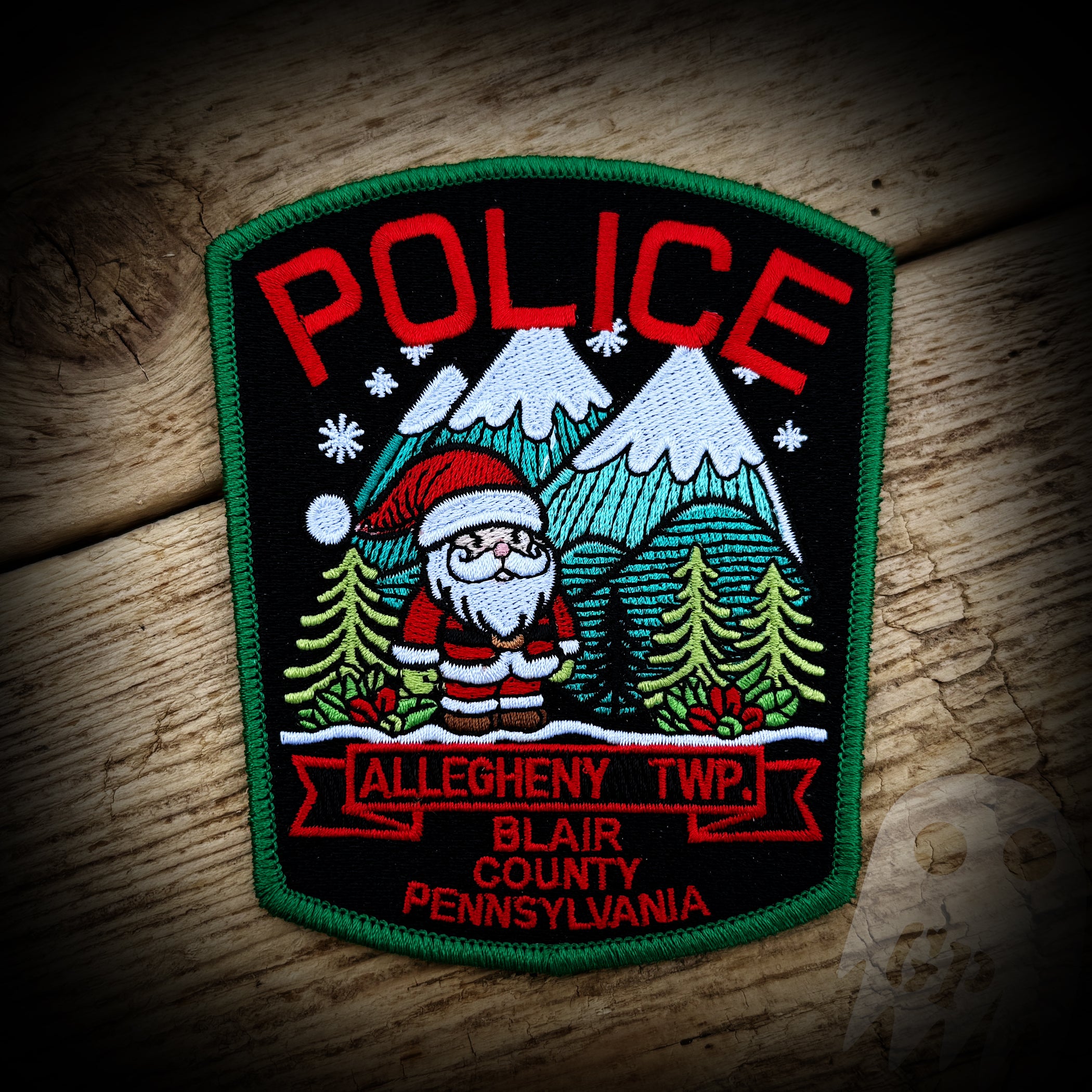 2024 Christmas - Allegheny TWP, PA PD 2024 Christmas Patch