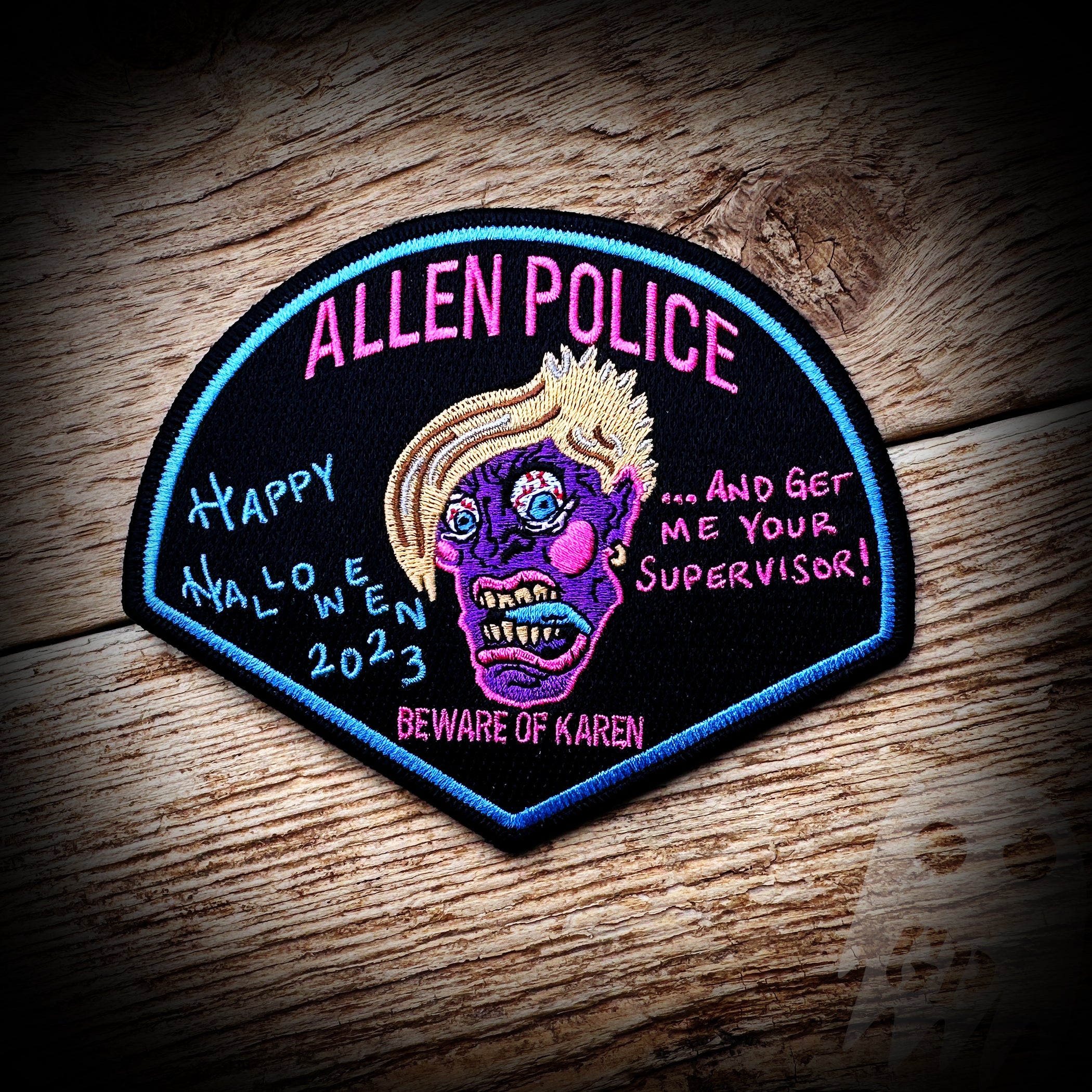 Allen, TX PD 2023 Halloween Patch - Limited