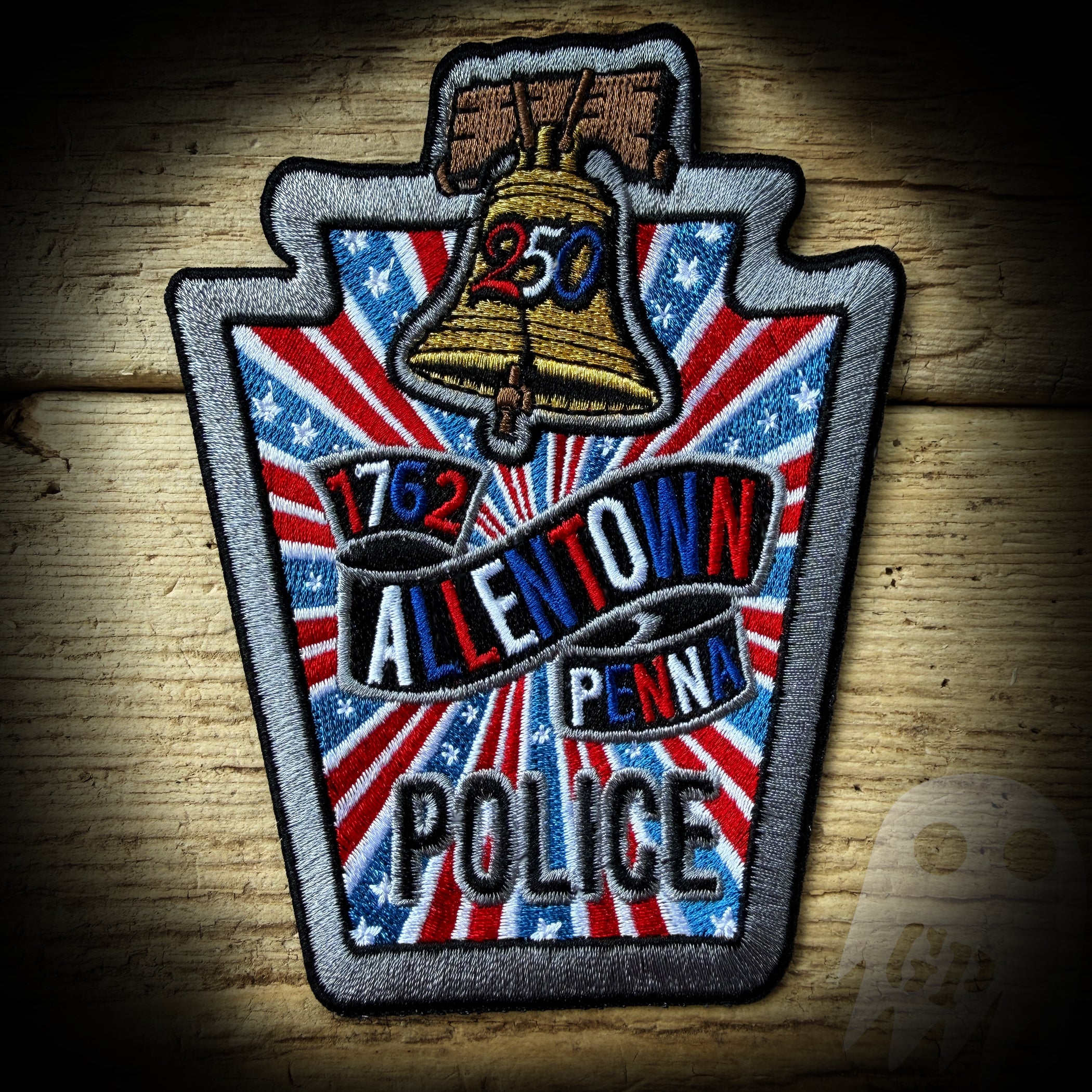 250th America - Allentown, PA PD 250th Anniversary of America Patch