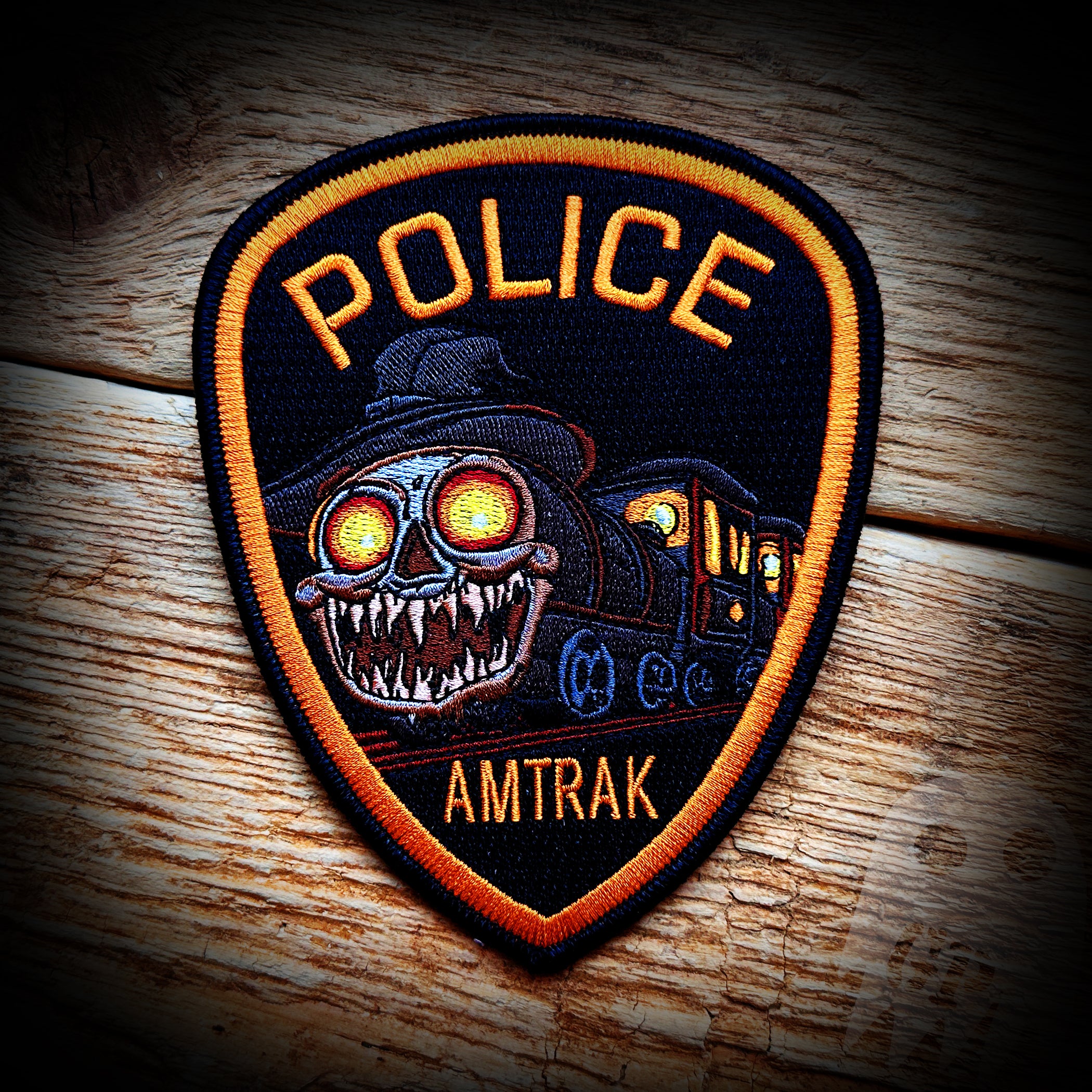 Amtrak PD 2023 Halloween Patch