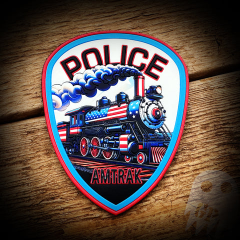 Fourth 2024 - Amtrak Police 2024 4th of July Patch - XGP