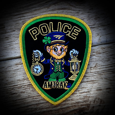 2024 St Patrick's Day - Amtrak Police 2024 St. Patrick's Day Patch