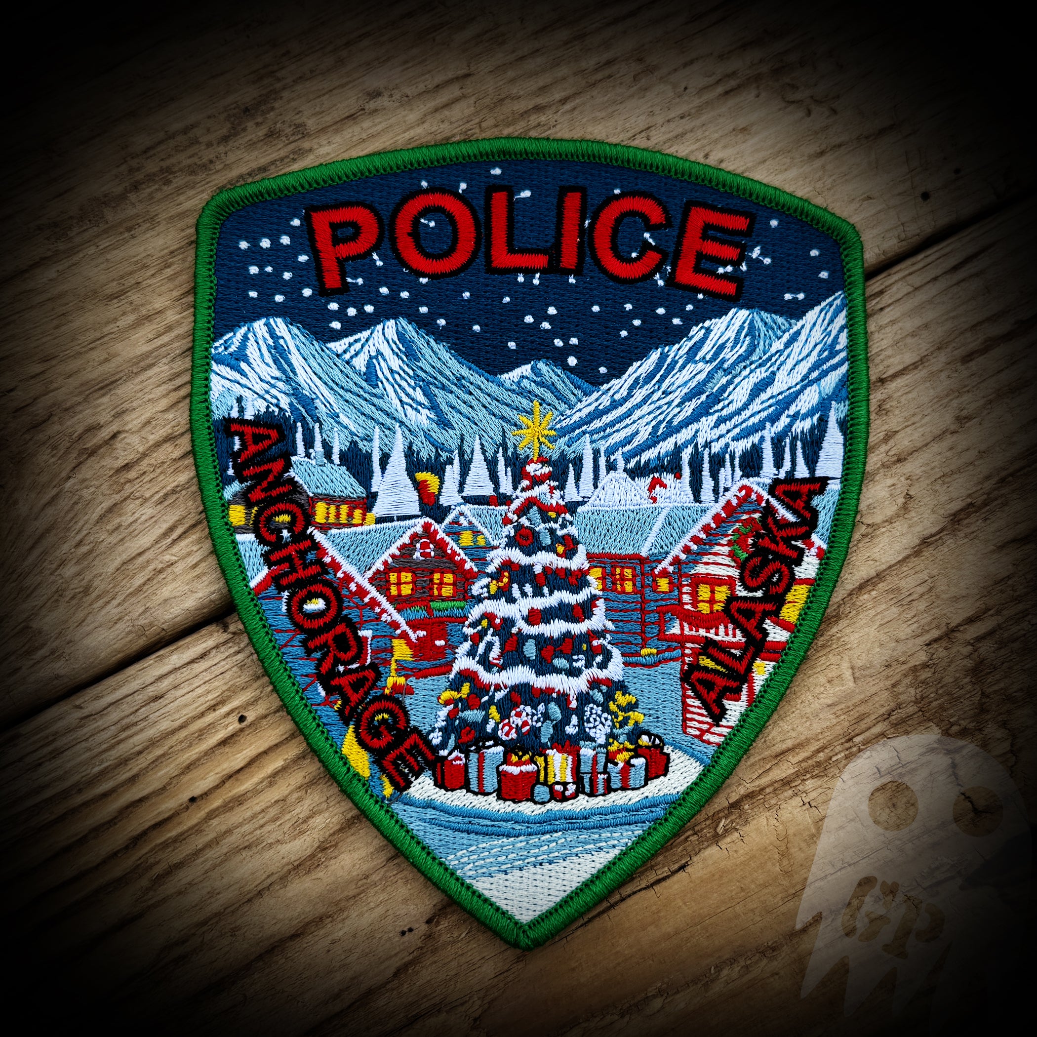 2024 Christmas - Anchorage, AK PD 2024 Christmas Patch