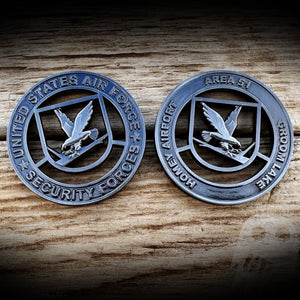 AREA 51 COIN - US Air Force Security Forces Coin