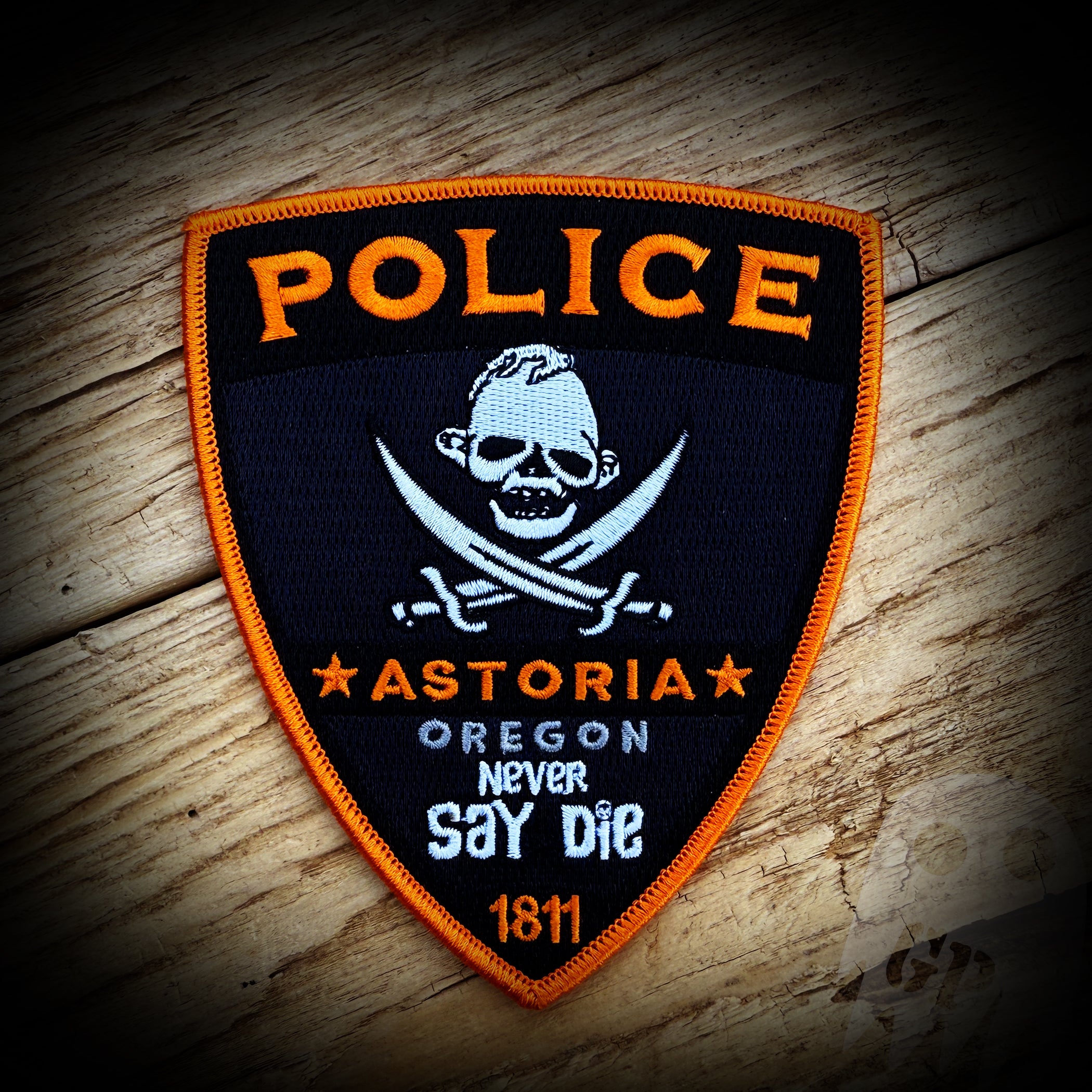 2024 Halloween - Astoria, OR PD 2024 Halloween Patch – GHOST PATCH