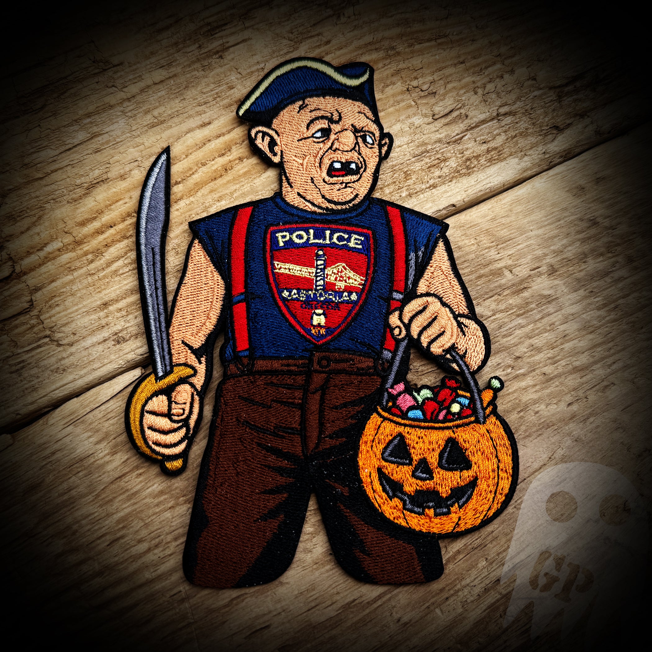 2025 Halloween - Astoria, OR PD 2025 Halloween Patch