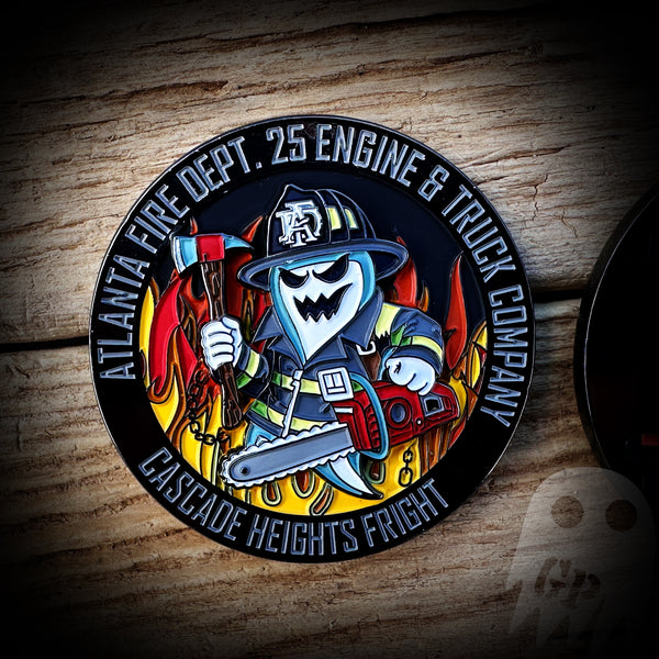 COIN 2024 Halloween - Atlanta, GA FD 25 Engine & Truck Company 2024 Halloween COIN COIN COIN