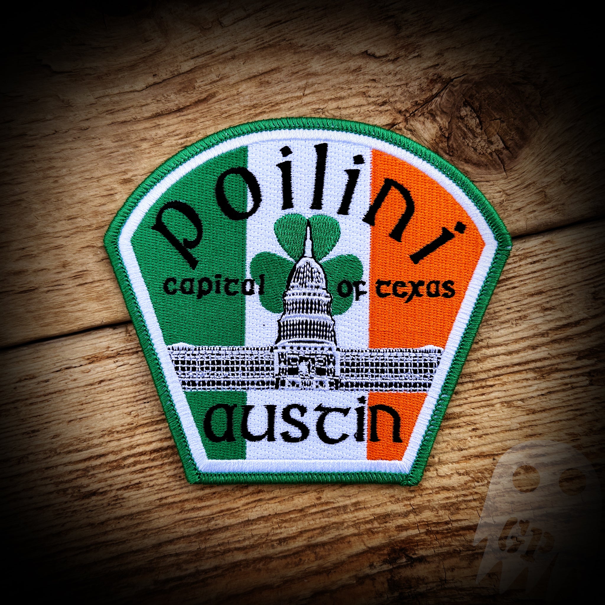 POILINI - Austin, TX Police Department 2024 Irish Patch #2