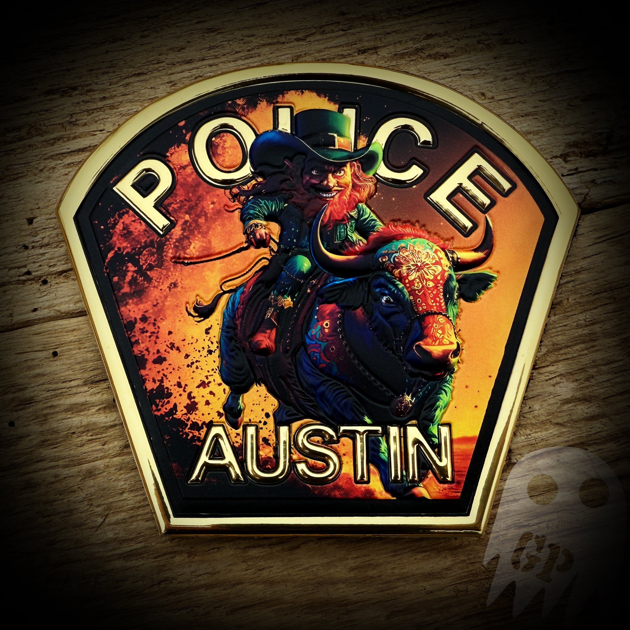 2025 Irish - Austin, TX PD 2025 St. Patrick's Day Patch XGP