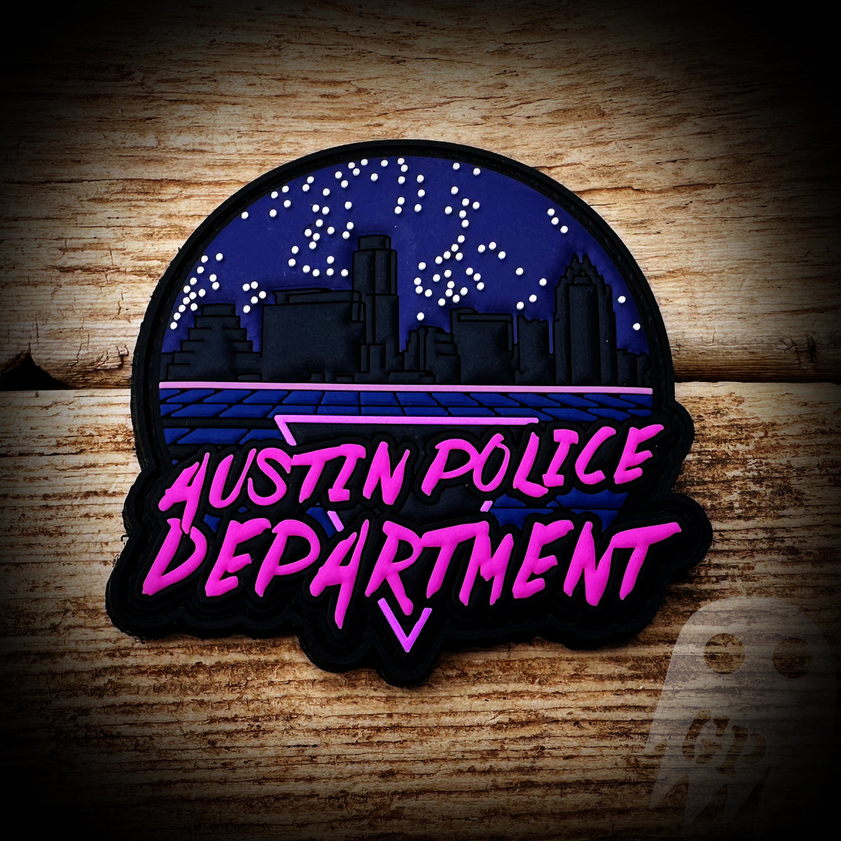 PVC - Austin, TX PD PVC Morale Patch – GHOST PATCH