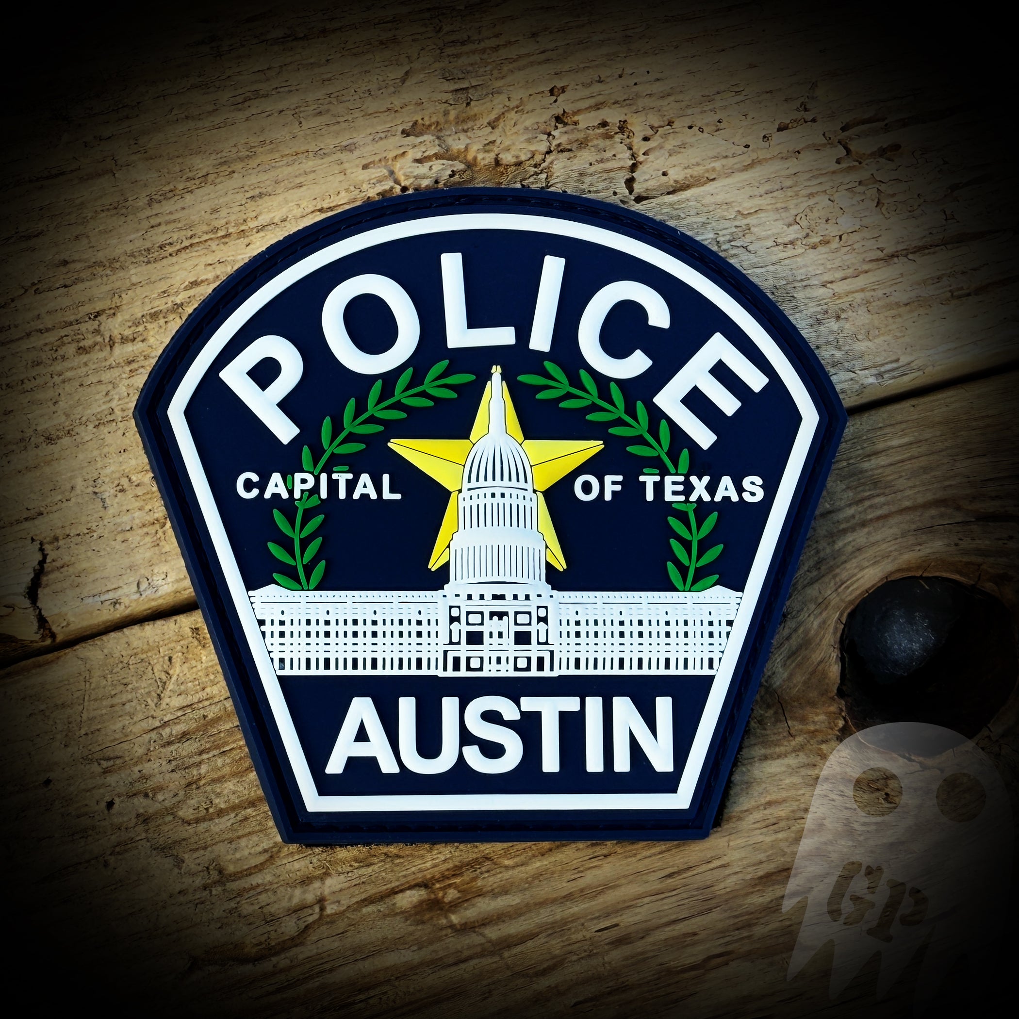 Standard Issue PVC - Austin, TX PD Standard Issue PVC – GHOST PATCH