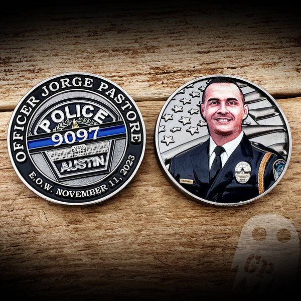 Officer Jorge Pastore Memorial Coin - Fundraiser