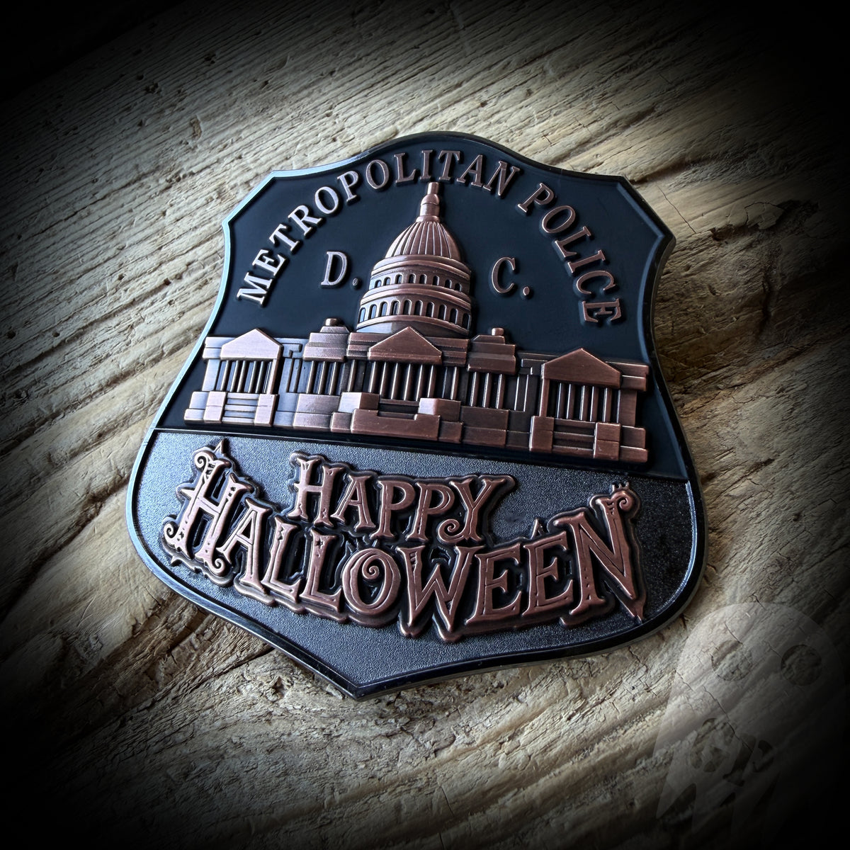 BADGE Halloween - DC Metro Police Halloween Badge