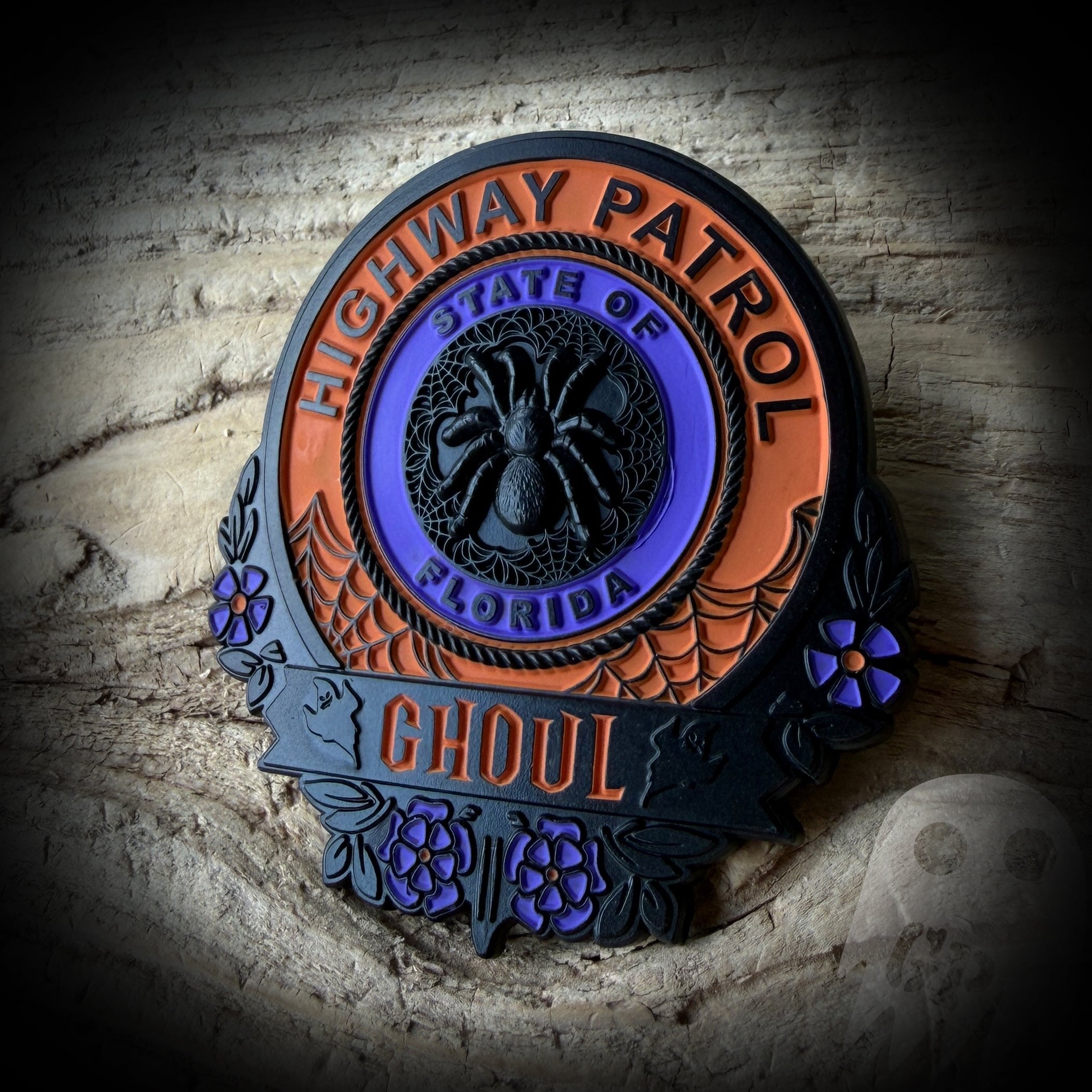 BADGE Halloween - Florida Highway Patrol Halloween Badge