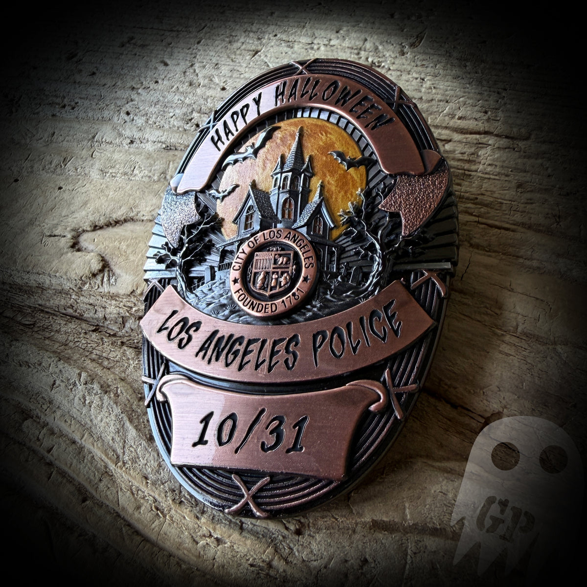 2026 BADGE Halloween - Los Angeles Police Halloween Badge