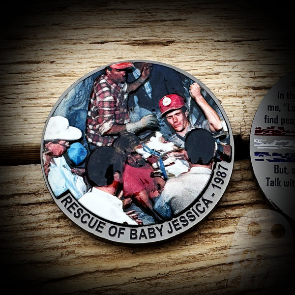 Baby Jessica - First Responder Mental Health Coin