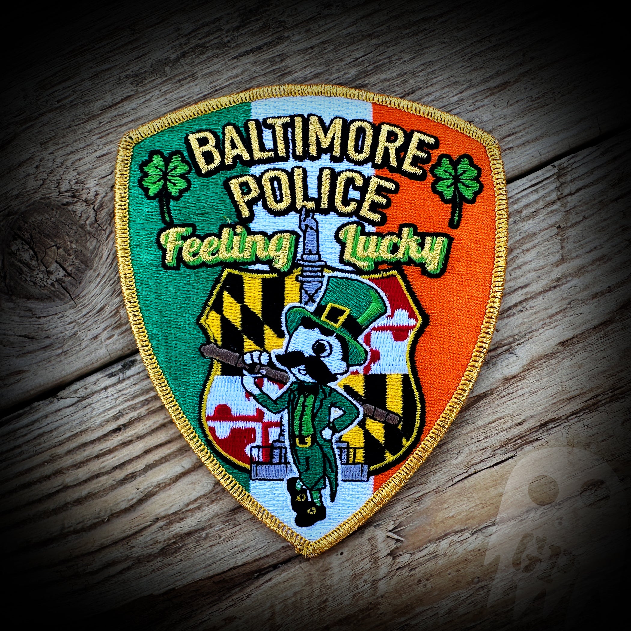 Mr Boh Irish - Baltimore, MD PD Irish Patch