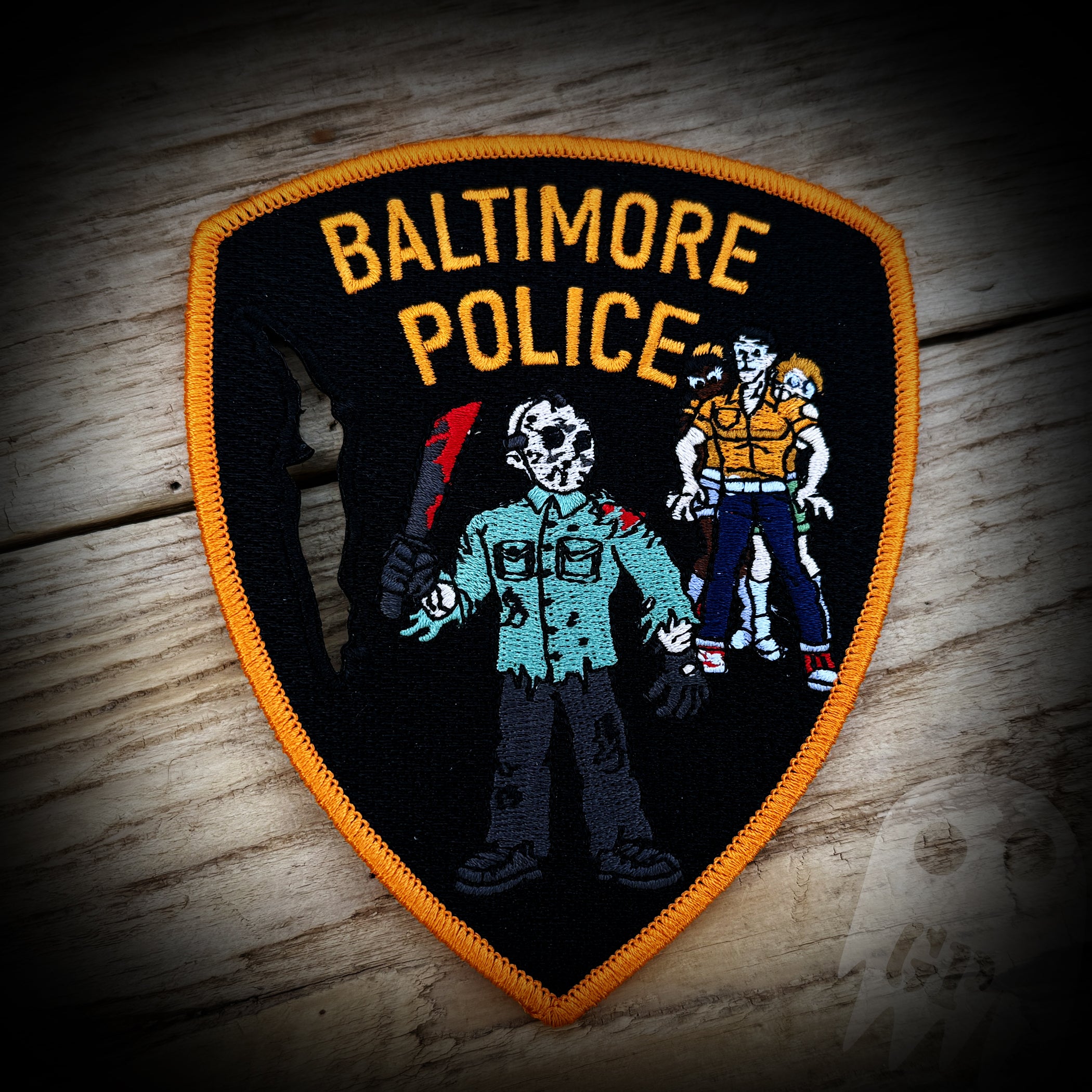 JASON 2024 Halloween - Baltimore, MD PD 2024 Jason Halloween Patch