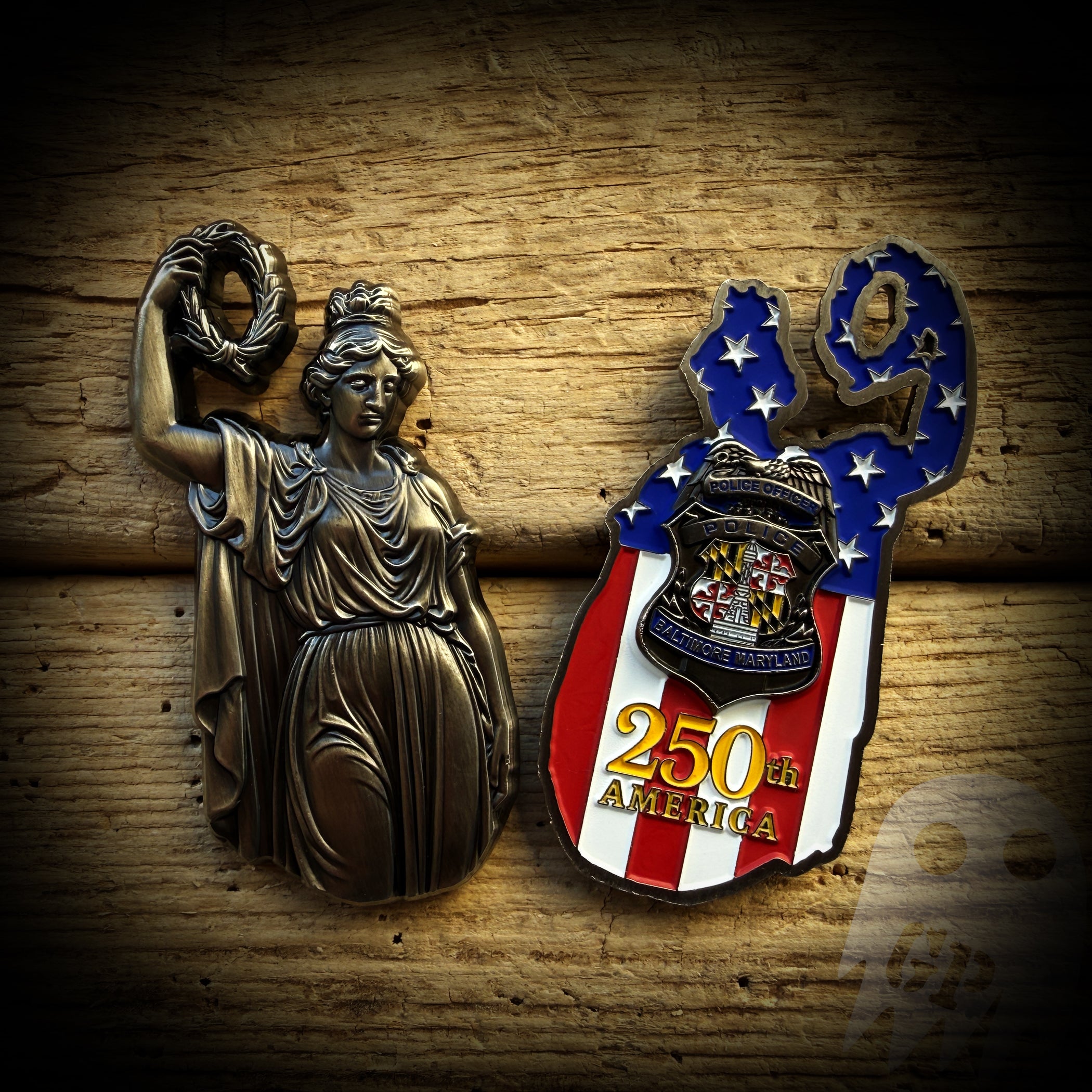 America 250 COIN - Baltimore, MD PD Commemorative 250th Anniversary of America Coin