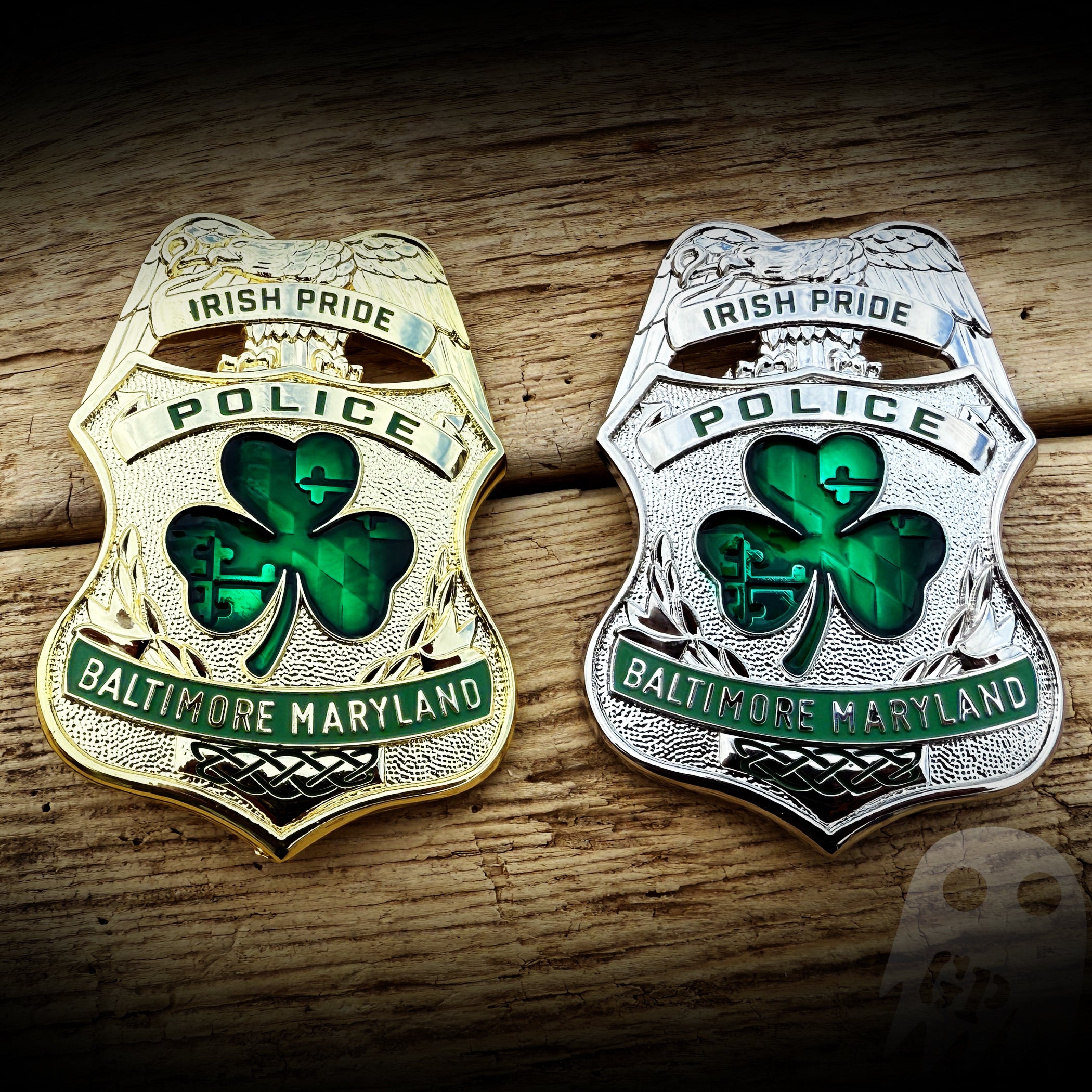 IRISH BADGE - Baltimore, MD PD St Patrick's Day Badge