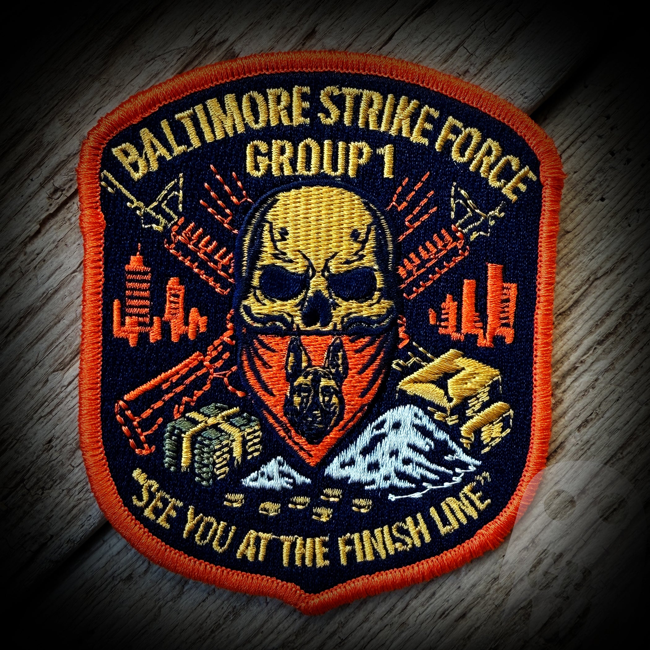 Balitmore PD Strike Force Group 1 Patch